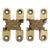 Pair of Brass Invisible Concealed Cabinet Hinges For Sale