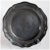 DETAILS An antique European pewter plate of round shape with a serpentine, wavy and multi-reed rim. MARKS Stamped: crowned...