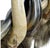 Bone 1970s Newel Antiques Rustic Continental Horn and Fur Chairs- Set of 2 For Sale - Image 7 of 7