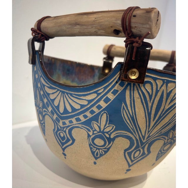 2020s Contemporary Ceramic Handmade Bowl by Susan Volk For Sale - Image 5 of 8