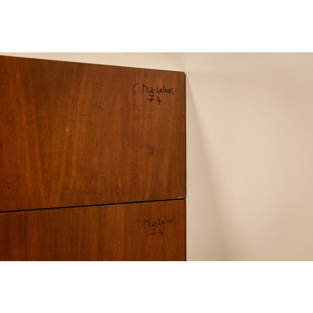 Arcigliano Walnut Sideboard by Giovanni Michelucci for Fantacci, Italy, 1970s For Sale - Image 9 of 14