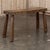 Wood Rustic Mid-Century Brutalist Bench ~ Stool For Sale - Image 7 of 16