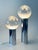 Metal Table Lamps in Chrome-Plated Brass and Glass from OMA, Italy, 1970s, Set of 2 For Sale - Image 7 of 7