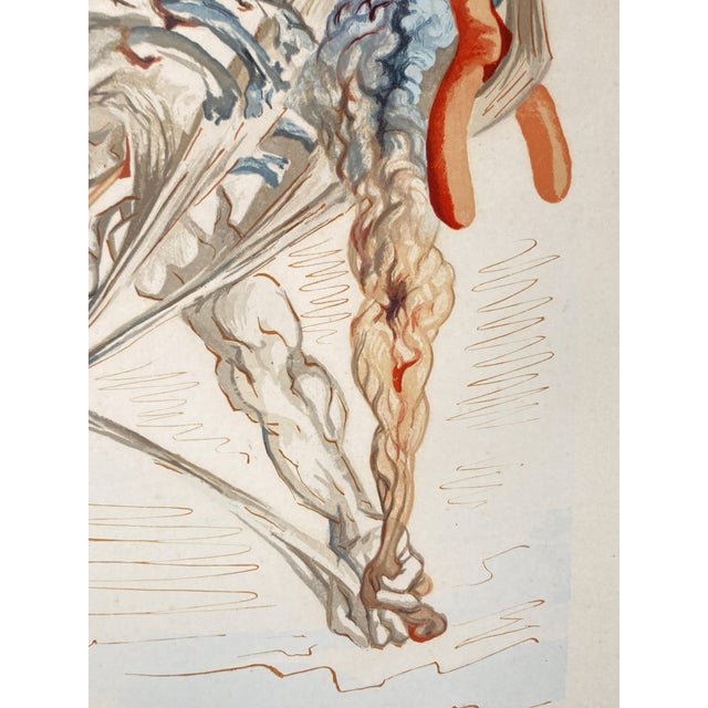 Salvador Dali, The Falsifiers from the Divine Comedy, 1960s, Woodcut For Sale - Image 7 of 12