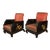 1920s Pair of Hand-Painted Chinoiserie Armchairs For Sale