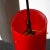 Mid-Century Red Pendant Light, 1950s For Sale - Image 4 of 9