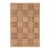 Shabby Chic Gabbeh Beige/Tan Wool Rug - 6'0'' X 8'9'' For Sale