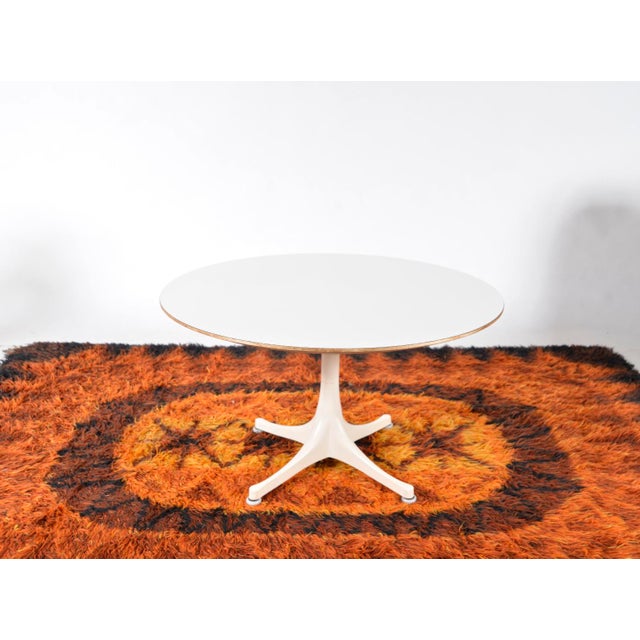 Low Mid-Century White Model 5452 Coffee or Side Table by George Nelson for Herman Miller, 1960s For Sale - Image 9 of 15