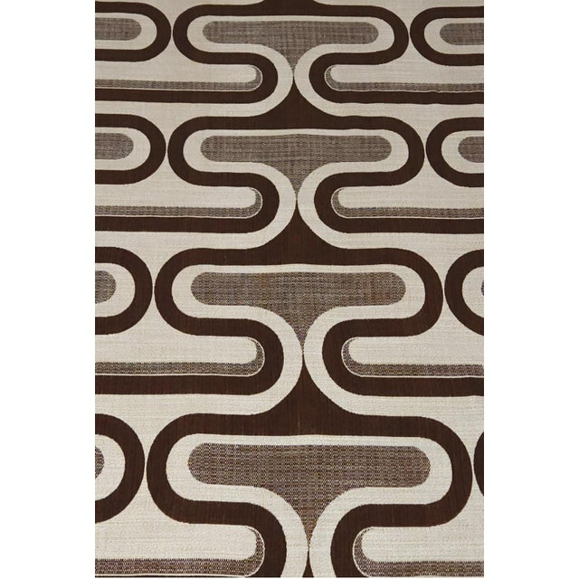 1970s Mid-Century Curtain Panels, 1970s, Set of 2 For Sale - Image 5 of 8