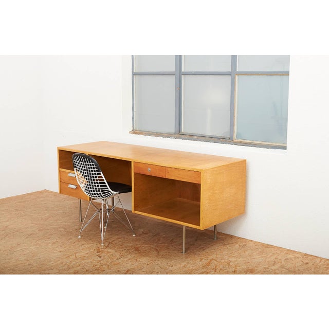 Desk with Round Tube Legs by Erika Schläpfer, 1956 For Sale - Image 12 of 14