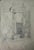 Piet Hein Eek Heinrich Pforr, Father Pforr Kitchen Interior, Pencil on Paper For Sale - Image 4 of 13