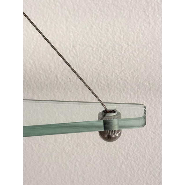 Black Vintage Italian Fiordiluna Floating Shelf by Tobia Scarpa for Goppion, 1991 For Sale - Image 8 of 18