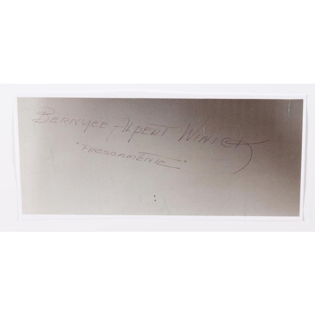 Late 20th Century Bernyce Alpert Winick (American, 1922-2022), Frescamente For Sale - Image 5 of 6