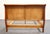 Wood Collezione Europa Traditional Queen Size Sleigh Bed With Diamond Bookmatched Veneer - Cherry Finish For Sale - Image 7 of 8