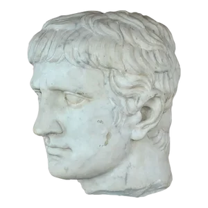 Ancient Marble Bust of Caligula -Roman Emperor