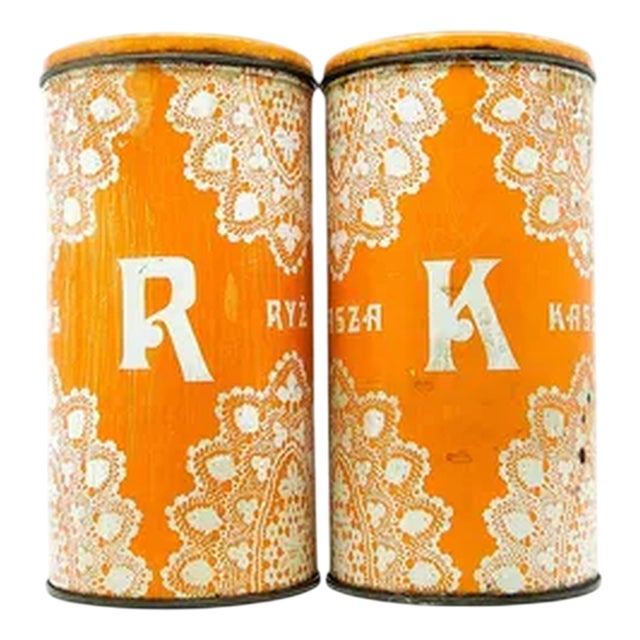 Postmodern Grains Container, Poland, 1970s, Set of 2 For Sale