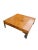 Campaign Mid 20th Century Vintage Boho Burl Olive Wood Campaign Style Coffee Table For Sale - Image 3 of 6