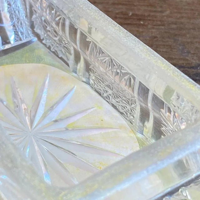 Butter Dish in Beveled Glass, France, 1970s For Sale - Image 6 of 16