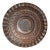 Vintage Hand Hammered Egyptian Copper Bowl With Etchings For Sale