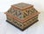 Vintage Wood, Brass & Copper Hinged Trinket Box For Sale - Image 4 of 12