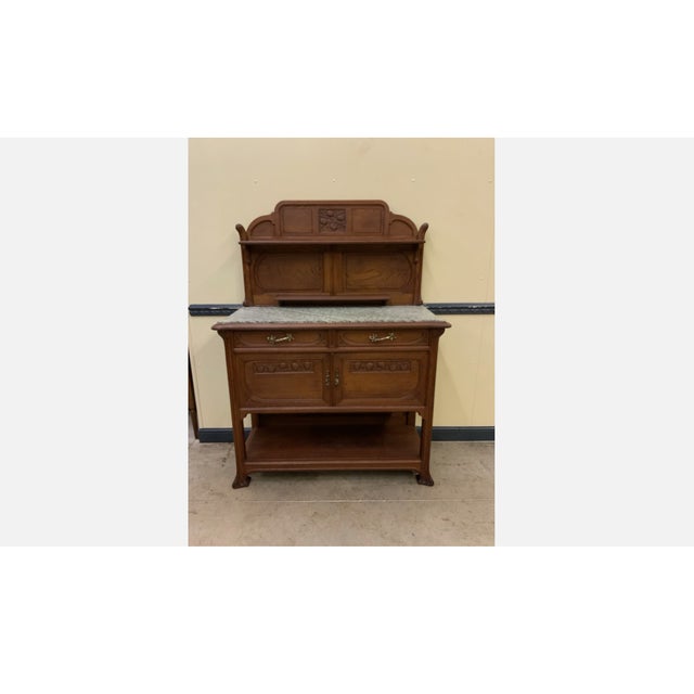 Antique Art Nouveau Buffet, 1900 For Sale - Image 11 of 11