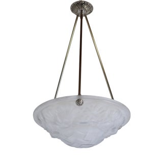 Art Deco Pendant Light by David Gueron Degue, 1930 For Sale