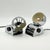 1970s Chrome Eyeball Lamps by Enrico Tronconi for Tronconi, Italy, 1970s, Set of 2 For Sale - Image 5 of 10