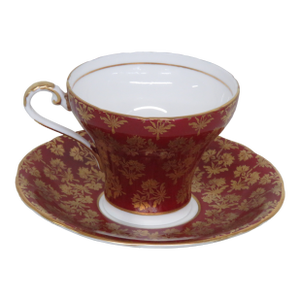 Aynsley Bone China Floral Tea Cup and Saucer 4414b