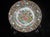 Exquisitely hand-painted, late Qing dynasty, famille rose plate in overglaze enamel with butterfly and insects....