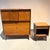 Chocolate Fine Vintage MCM Sculpted Walnut Gentleman’s Tall Dresser For Sale - Image 8 of 8
