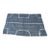 Early 20th Century Indigo Textile Dogon or Mossi 65x40 Inch For Sale