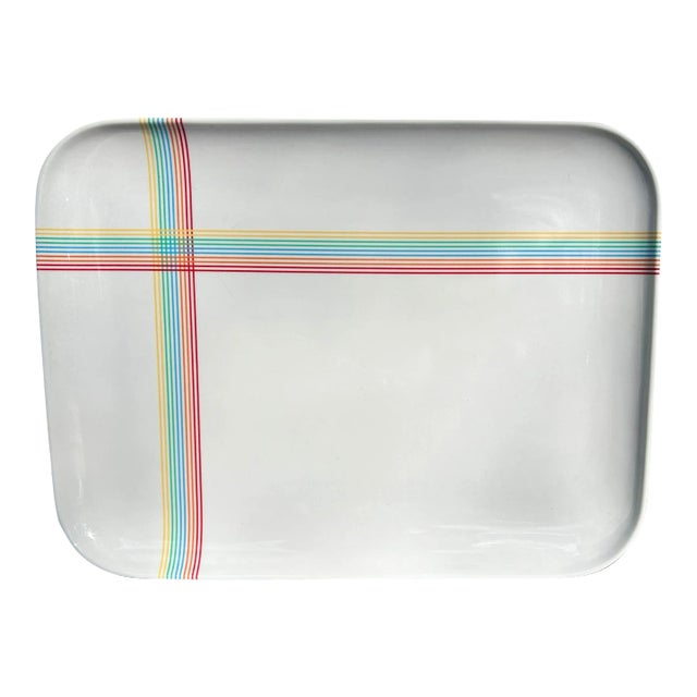 1990s Contemporary Rainbow Serving Tray For Sale