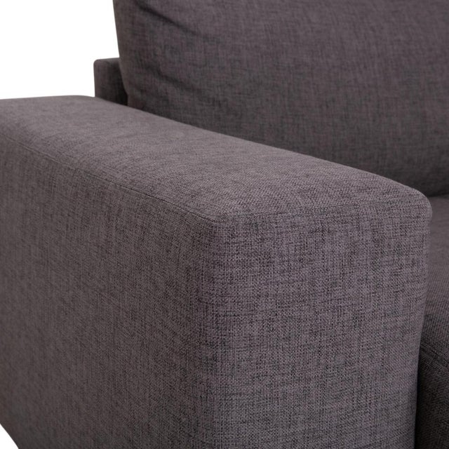 Gray Sepia Fabric Sofa and Ottoman from Bolia, Set of 2 For Sale - Image 8 of 18