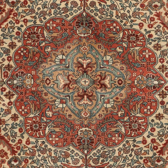 Vintage Turkish Kaisery Rug For Sale - Image 3 of 8