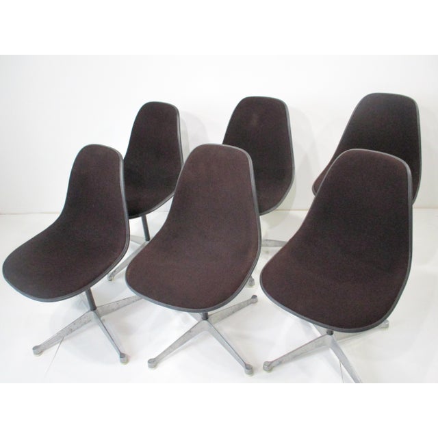 6 Eames Aluminum Group Swiveling Dining Chairs for Herman Miller For Sale - Image 12 of 12