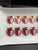Glass Large Mid 20th Century Georges Briard Glass Strawberry Serving Tray For Sale - Image 7 of 12