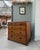 This large english mahogany chest of drawers dates from the victorian era, in the second half of the 19th century. Its...