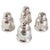 Antique Art Deco American Silver Pepperettes from L Brothers, 1920s, Set of 2 For Sale - Image 10 of 10