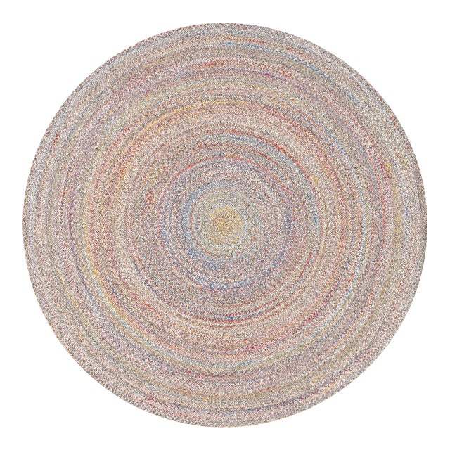 Ponta Indoor/Outdoor Multicolor Area Rug, 5' 0'' X 5' 0'' For Sale