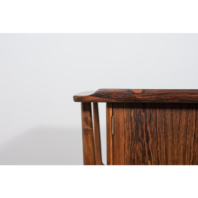 Mid-Century Modern Danish Rosewood Desk by Svend Åge Madsen for H.P. Hansen, Denmark, 1960s For Sale - Image 13 of 18