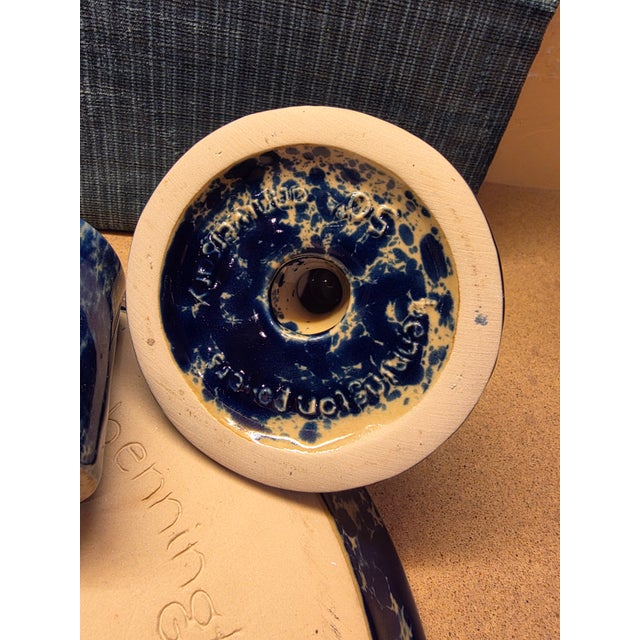 1970s Collection of Bennington Pottery Serveware Items - Set of 6 For Sale In San Antonio - Image 6 of 16