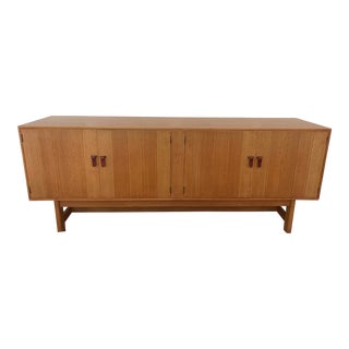 1950s Mid-Century Modern Oak Credenza by Kurt Ostervig For Sale