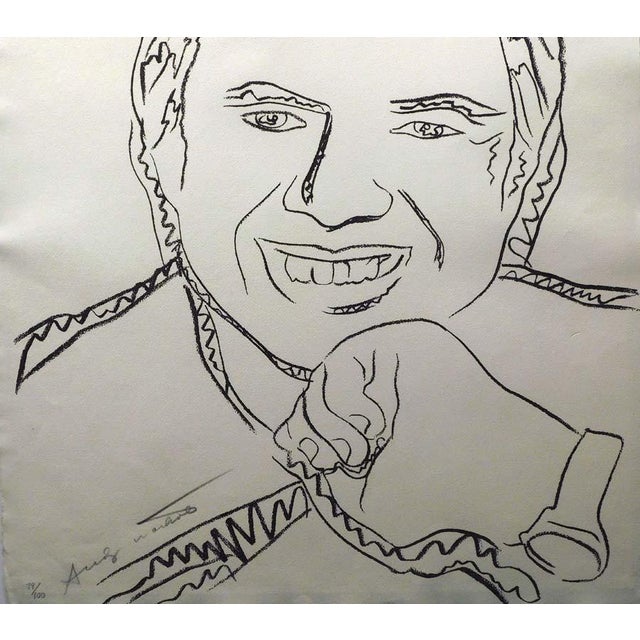 1977 Andy Warhol "Jimmy Carter III" Pencil Signed and Numbered Screenprint on Paper For Sale In Denver - Image 6 of 8