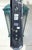 Monumental Coach Style Brass & Bronze Wall Lantern With Verdigris Finish . For Sale - Image 15 of 15