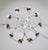 19th Century Rock Crystal Decked Silver Gilt 10-Light Chandelier For Sale - Image 4 of 4