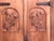 Early 20th Century Spanish Gothic Style Walnut Entry Wardrobe with Five hangers and carvings For Sale - Image 11 of 18