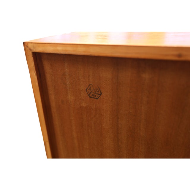 Brown Vintage Danish Bookcase in Teak and Oak by Børge Mogensen for FDB, 1960s For Sale - Image 8 of 14