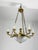 Italian 8-Light Chandelier in Brass and Glass, 1960s For Sale - Image 12 of 12