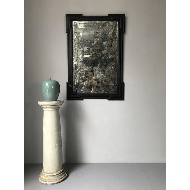 Vintage Gustavian Wood Mirror, 1940s For Sale - Image 9 of 10