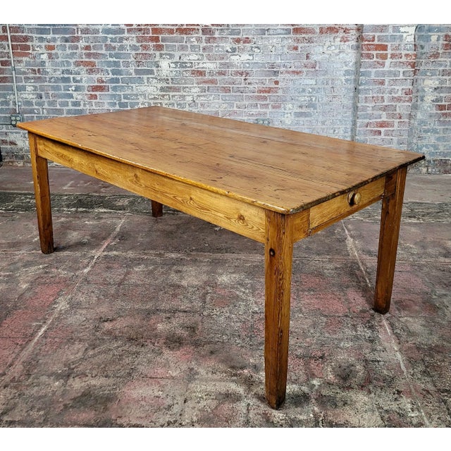 19th Century French Farm Dining Table For Sale - Image 13 of 13